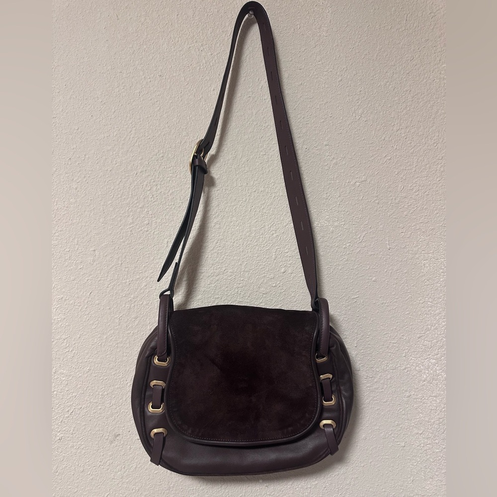 RAG&BONE Brown Leather Shoulder Bag/ Satchel 🐴💼